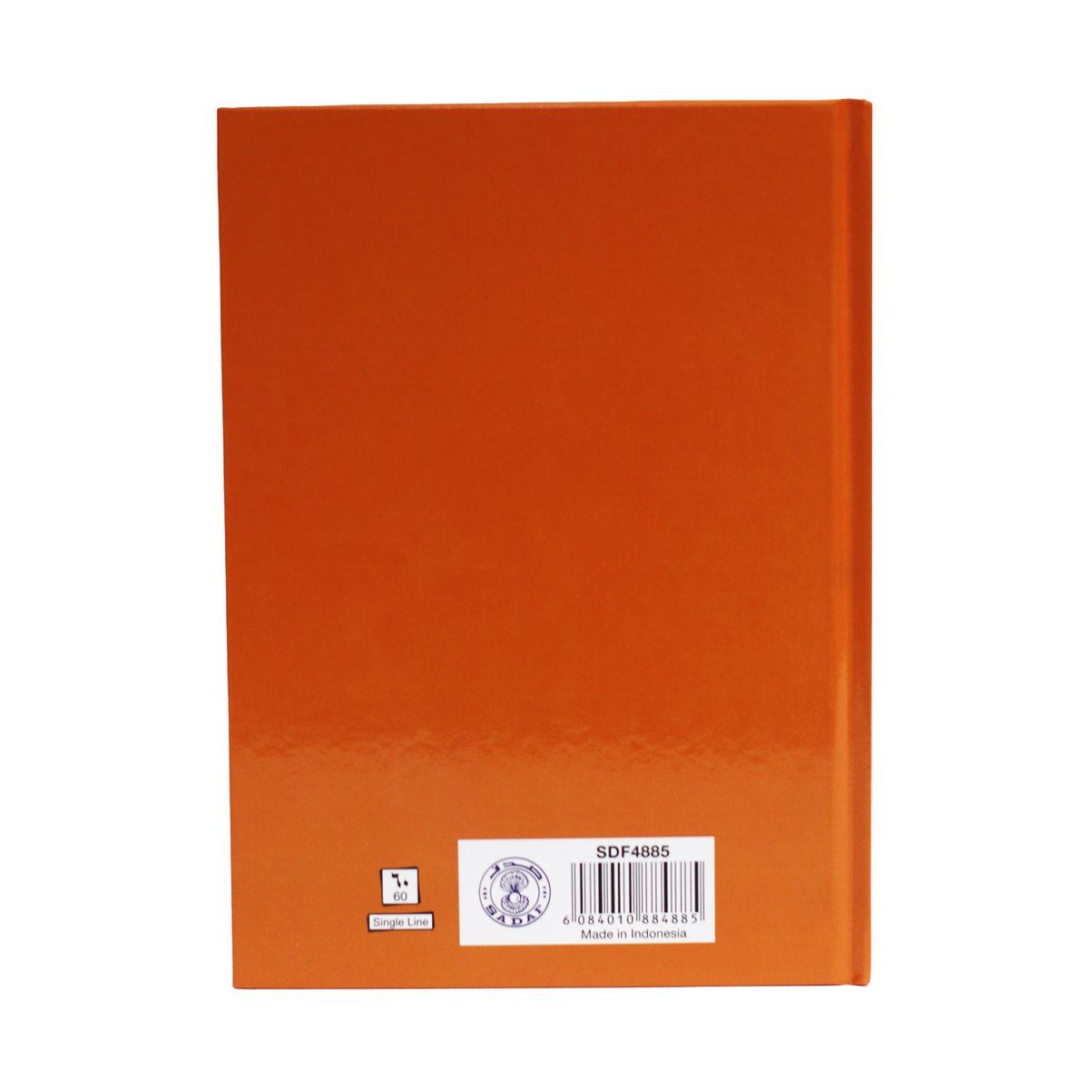 Sadaf Notebook Brown Single Line 6 x 60 Sheets