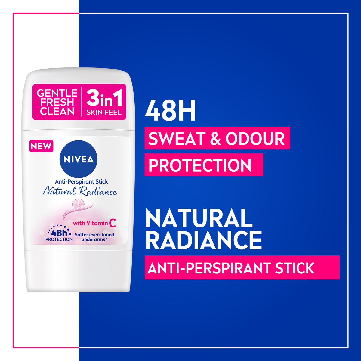 Nivea Antiperspirant Stick for Women Natural Radiance 50 ml