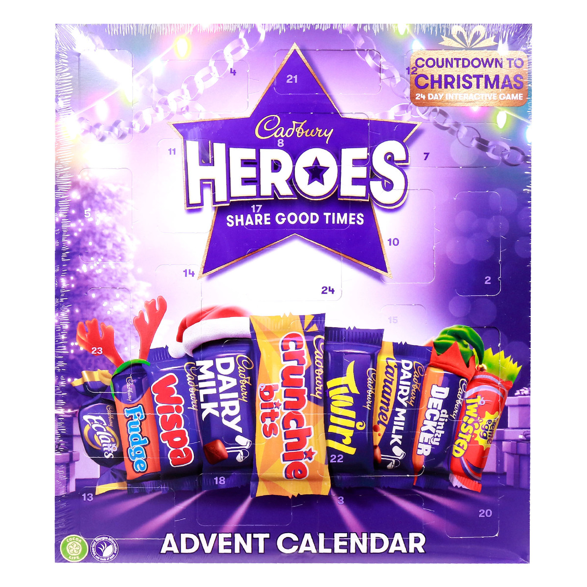 Cadbury Heroes Chocolate Advent Calendar 232 g Online at Best Price