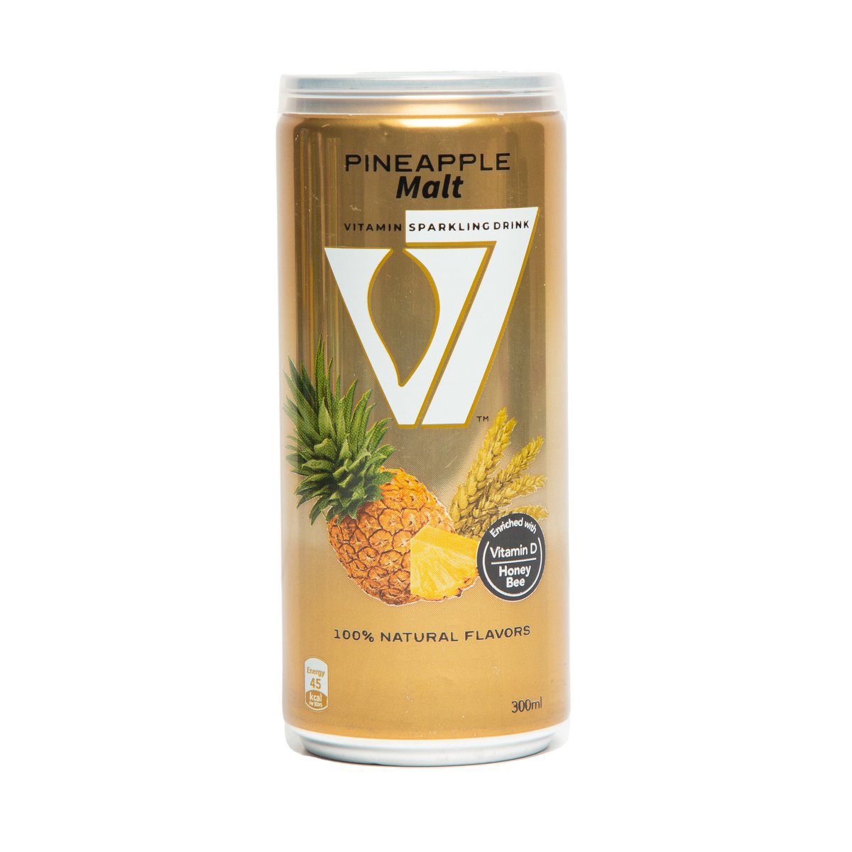 V7 Vitamin Sparkling Drink With Pineapple Flavor 300 Ml Online At Best Price Canned Fruit 