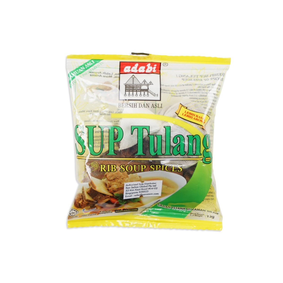 Adabi Sup Tulang Rib Soup Spices 13g