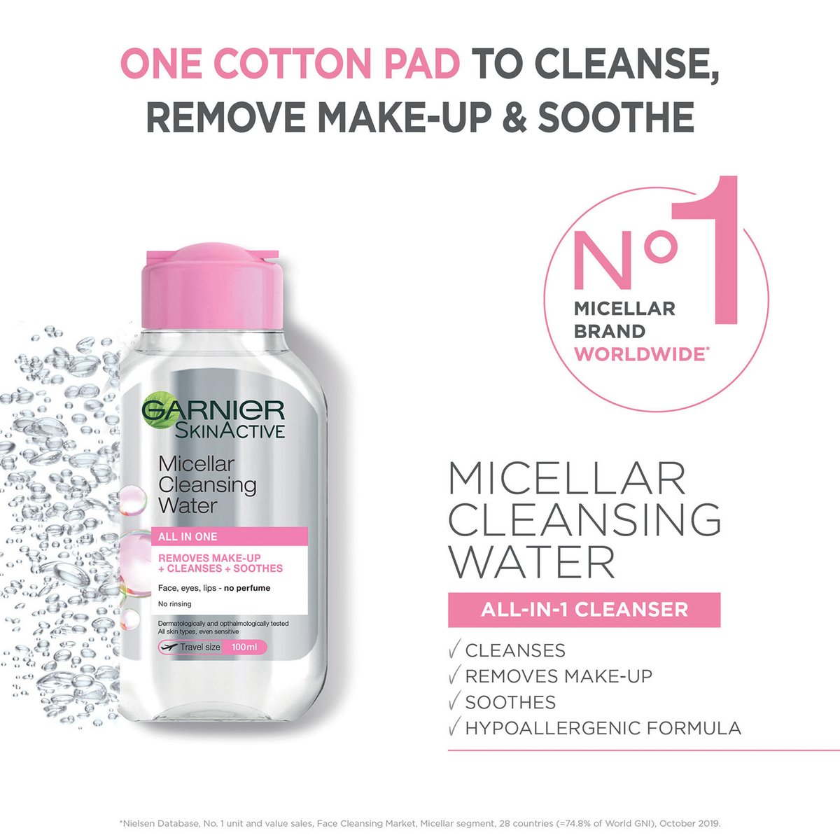 Garnier SkinActive Micellar Cleansing Water 100 ml