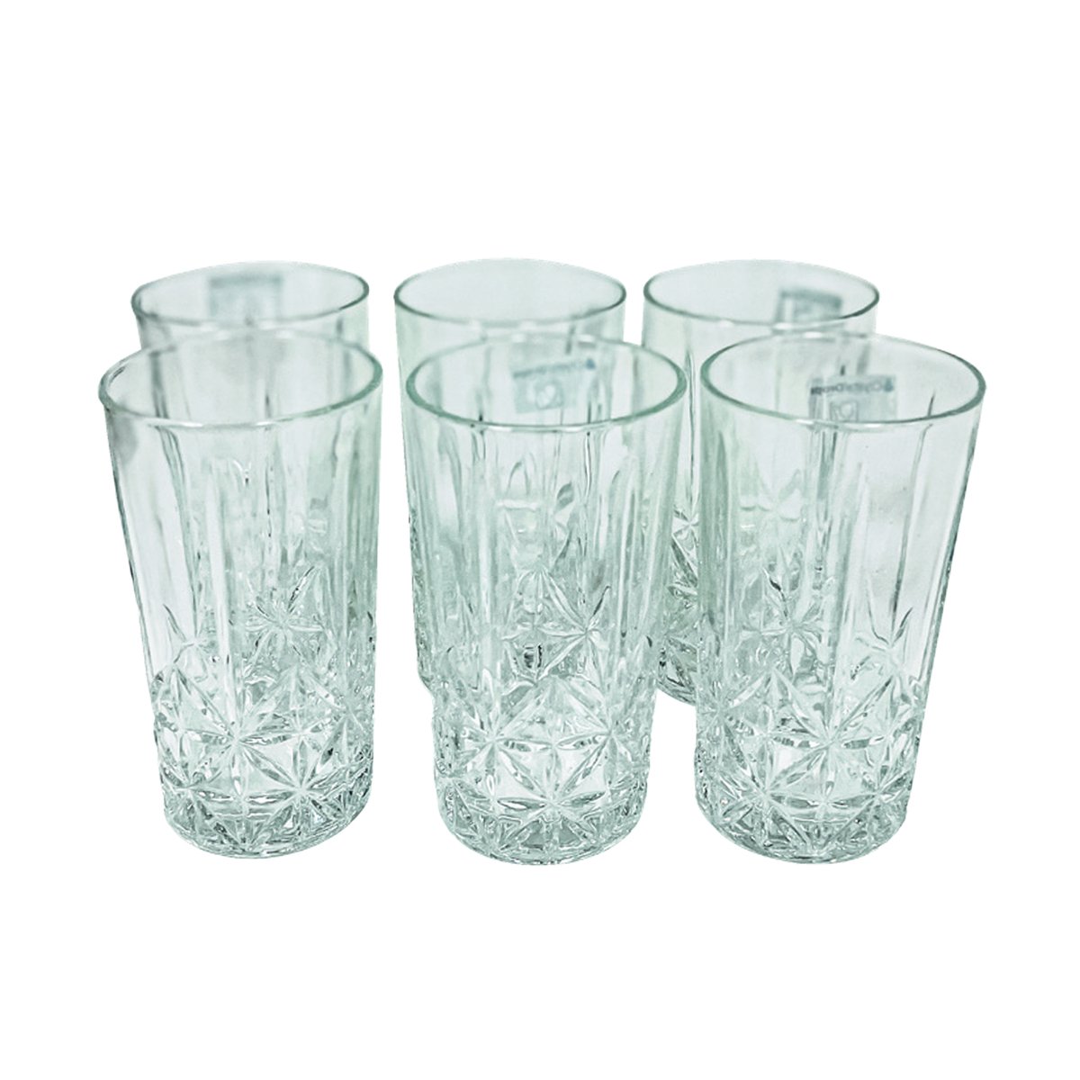 Crystal Drops Long Tumbler, 6 pcs, GB040909FH