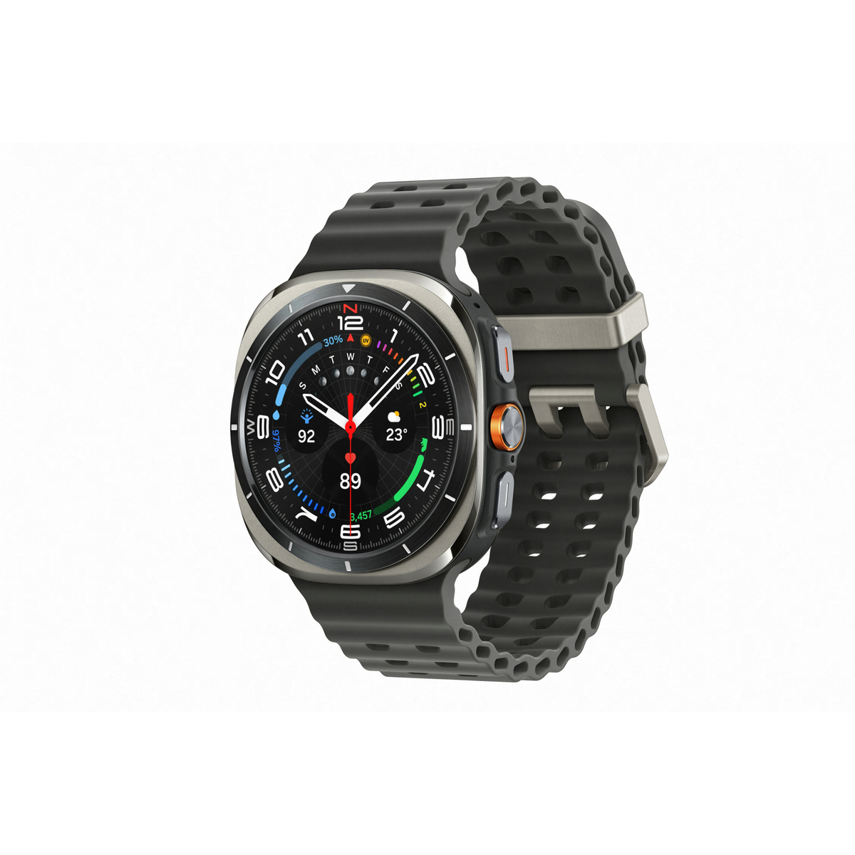 Samsung Galaxy Watch 7 Ultra, LTE, 47 mm, Titanium Silver