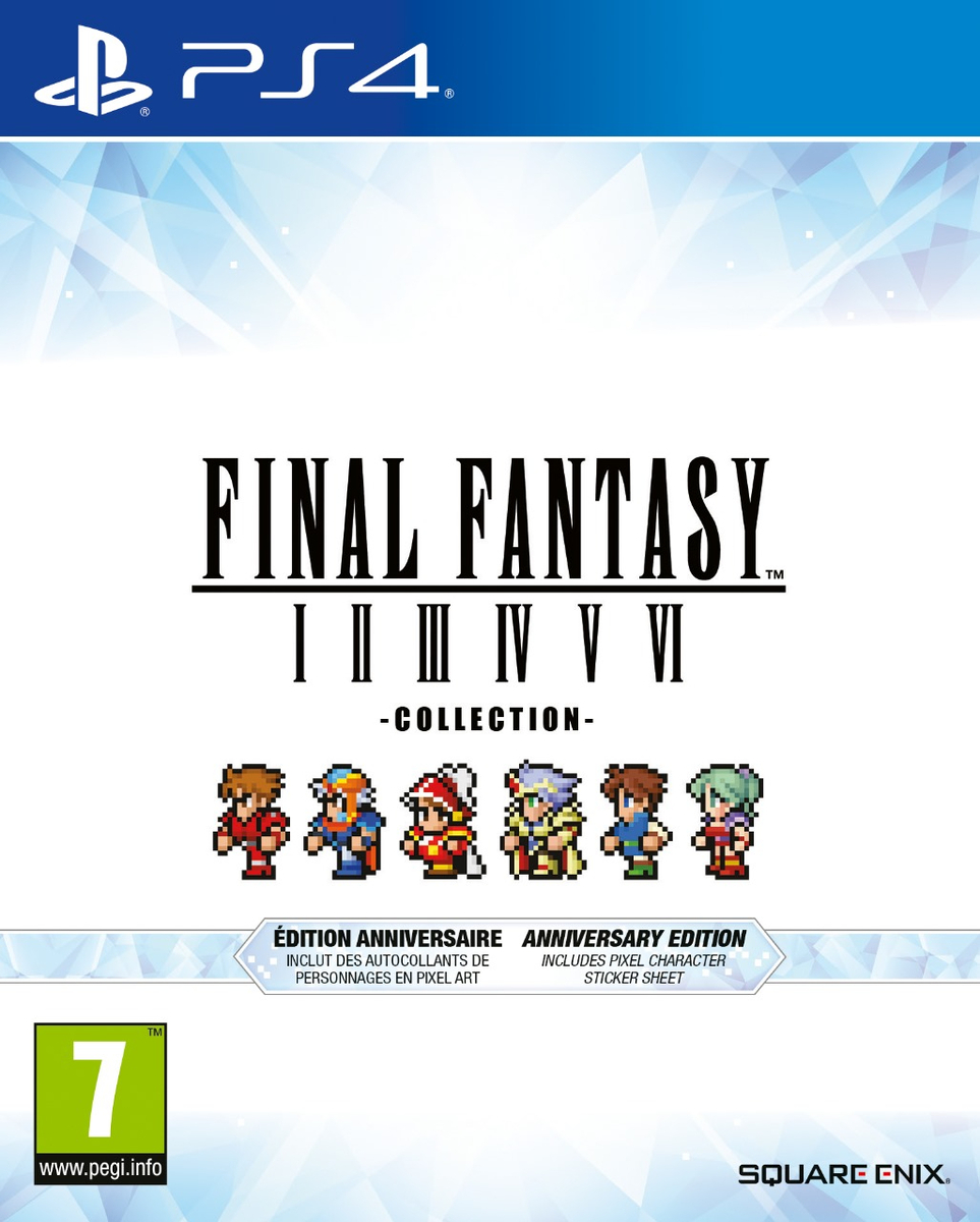 Final Fantasy I-VI Anniversary Edition PS4