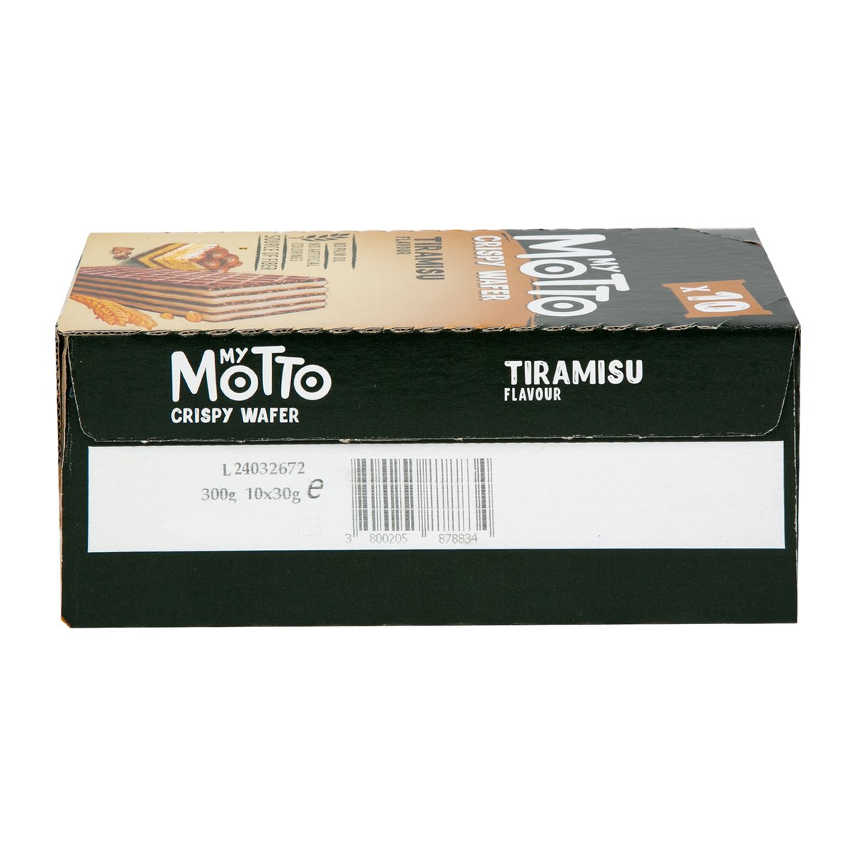 My Motto Crispy Wafer Tiramisu Flavour 10 x 30 g