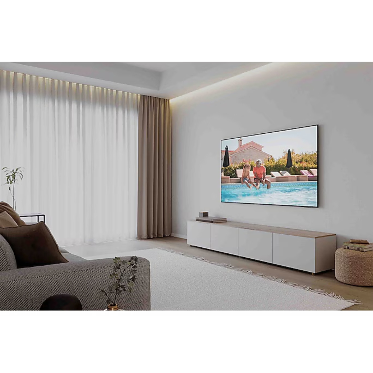 Samsung 55 inches UHD 4K Smart TV, Black, UA55DU8000UXZN