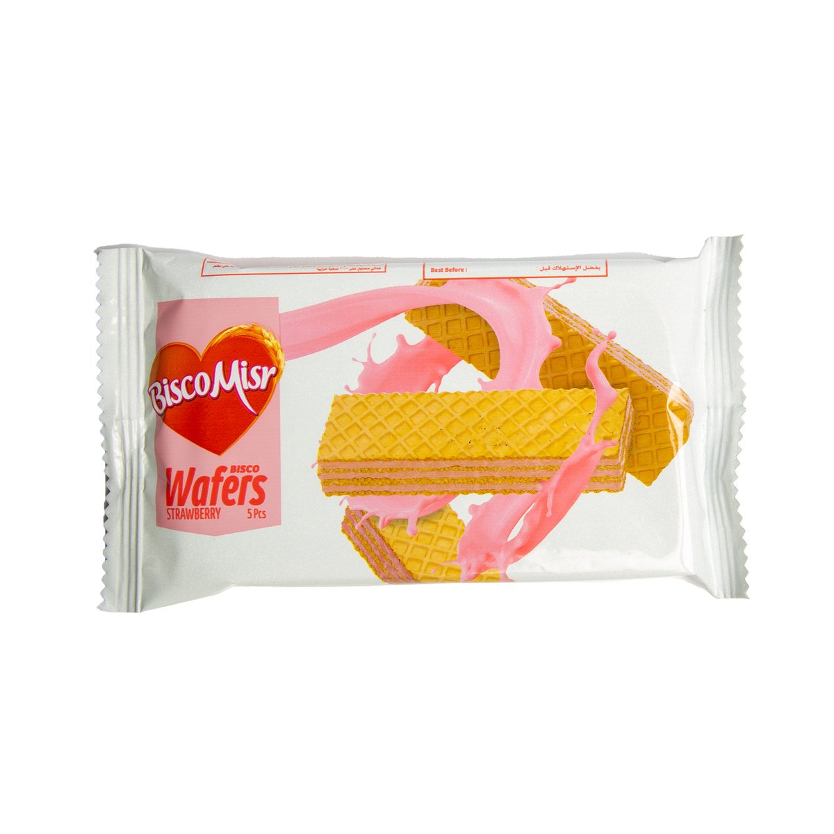 Bisco Misr Bisco Strawberry Wafers 5 pcs