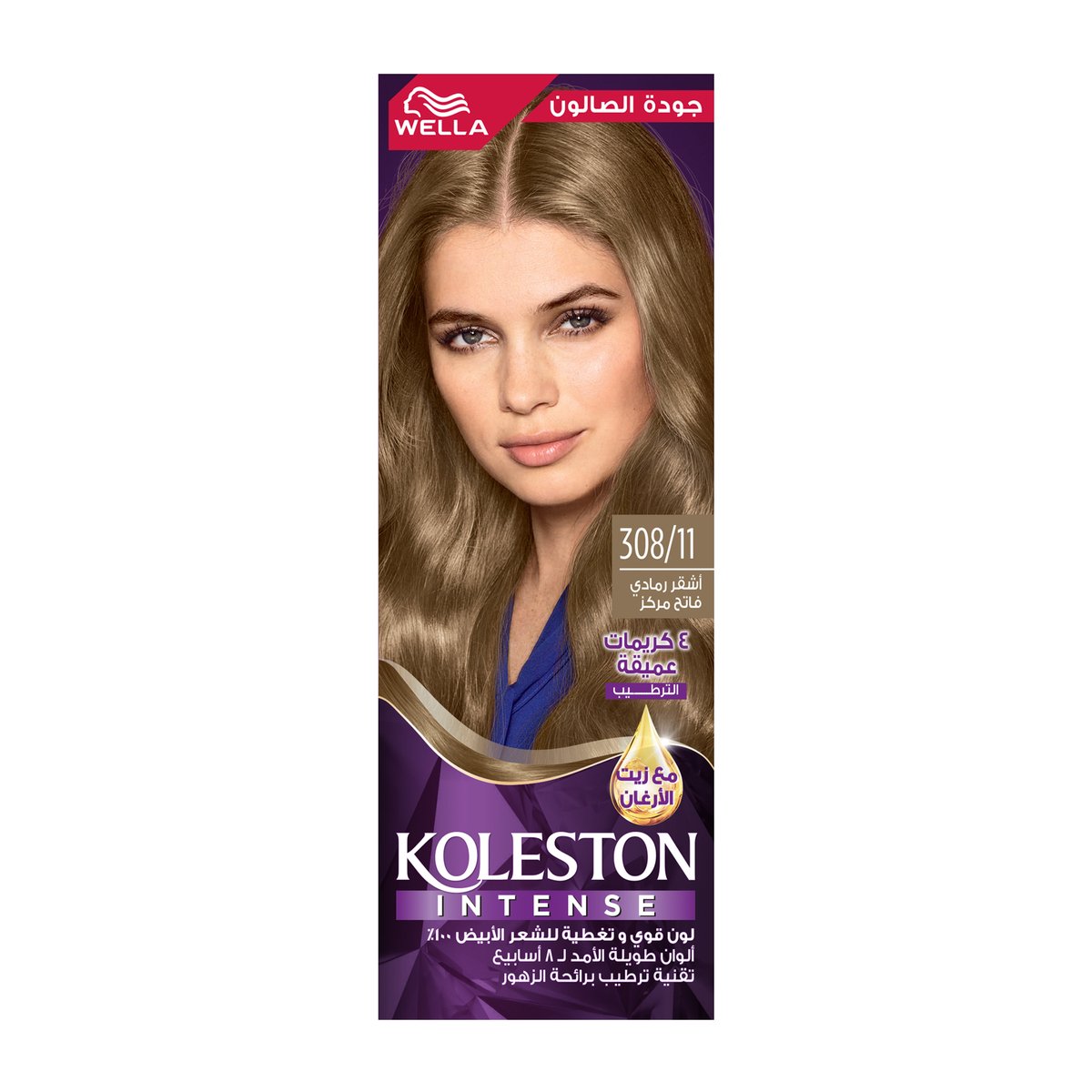 Koleston Intense 308/11 Deep Ash Light Blonde 1 pkt