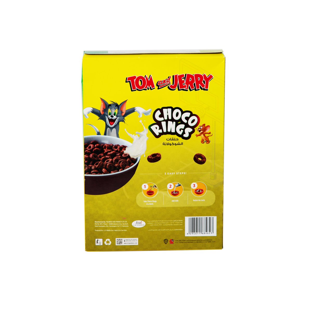 Tom & Jerry Choco Rings 2 x 375 g