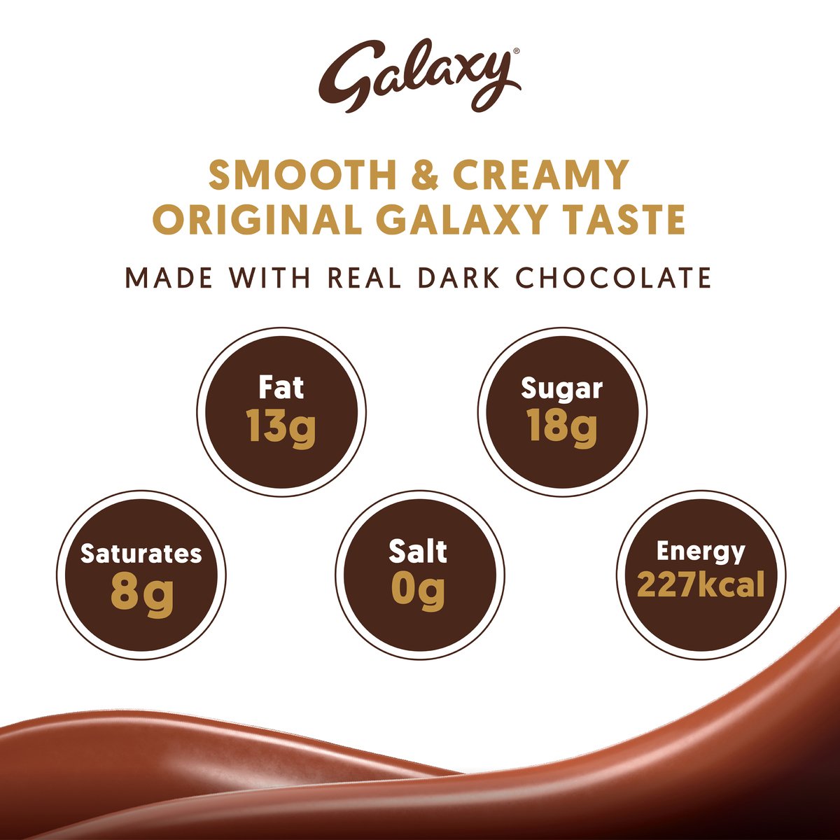 Galaxy Chocolate Multipacks Dark Chocolate Bars 5 x 40 g