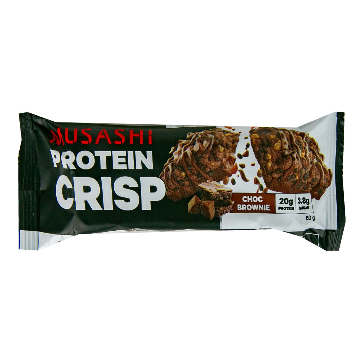 Musashi Choc Brownie Protein Crisp Bar 60 g