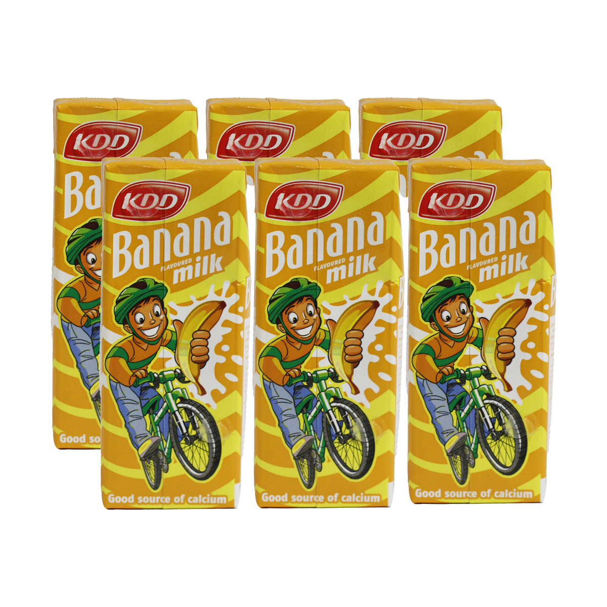 KDD Banana Flavoured Milk 18 x 180 ml