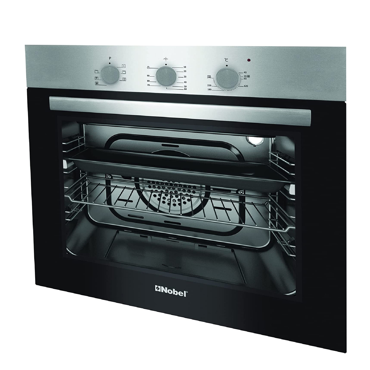 Nobel Built-in Electric Oven, Stainless Steel, 62 L, NBI61080