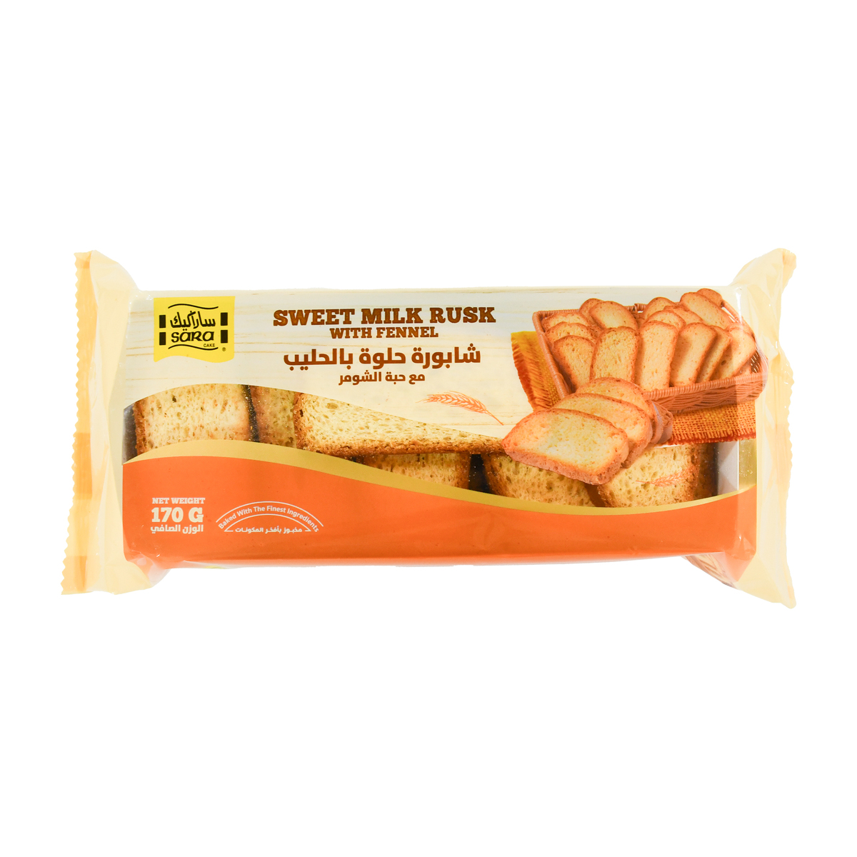 Sara Sweet Milk Rusk with Fennel 170 g