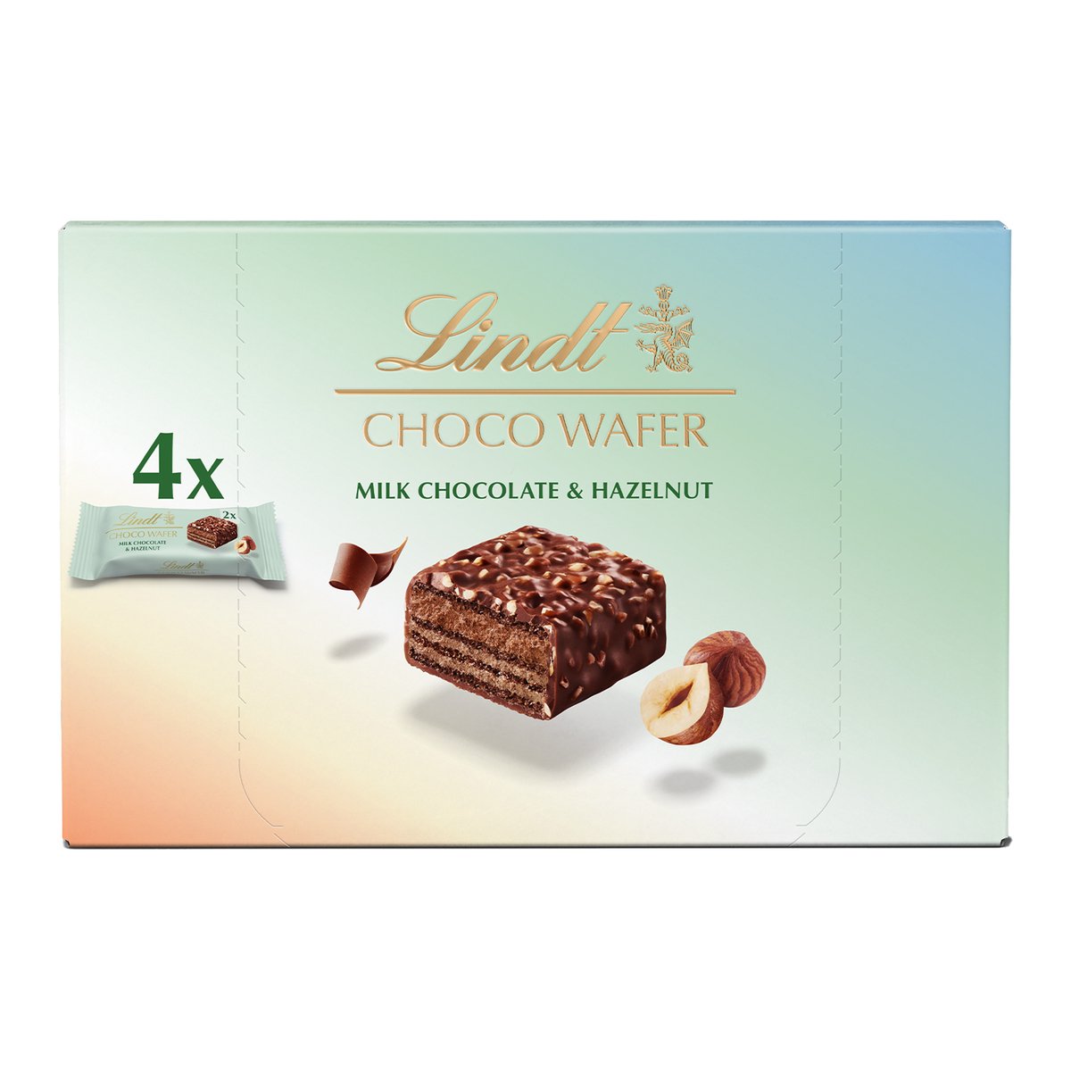 Lindt Milk Chocolate & Hazelnut Choco Wafer 120 g