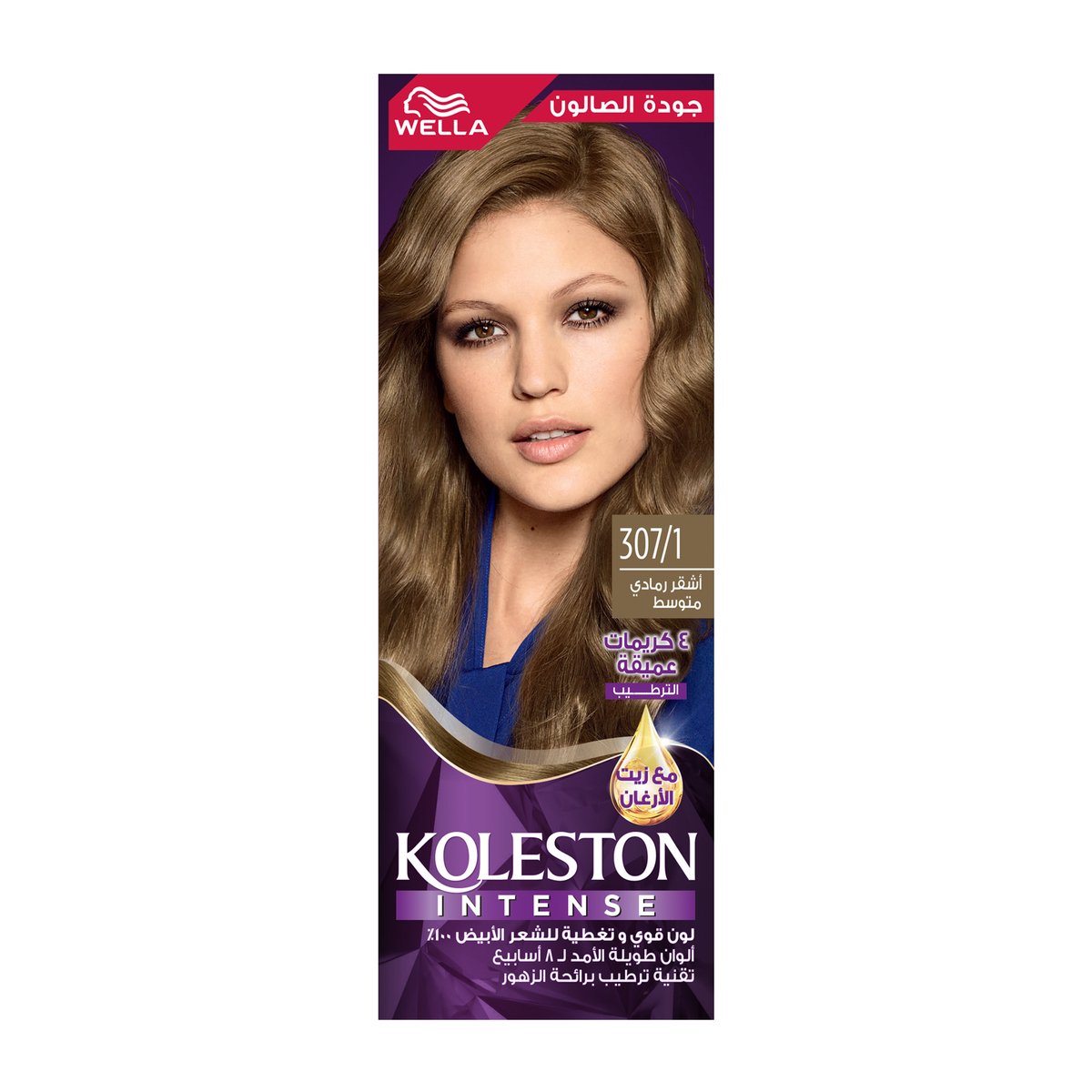 Koleston Intense 307/1 Medium Ash Blonde 1 pkt