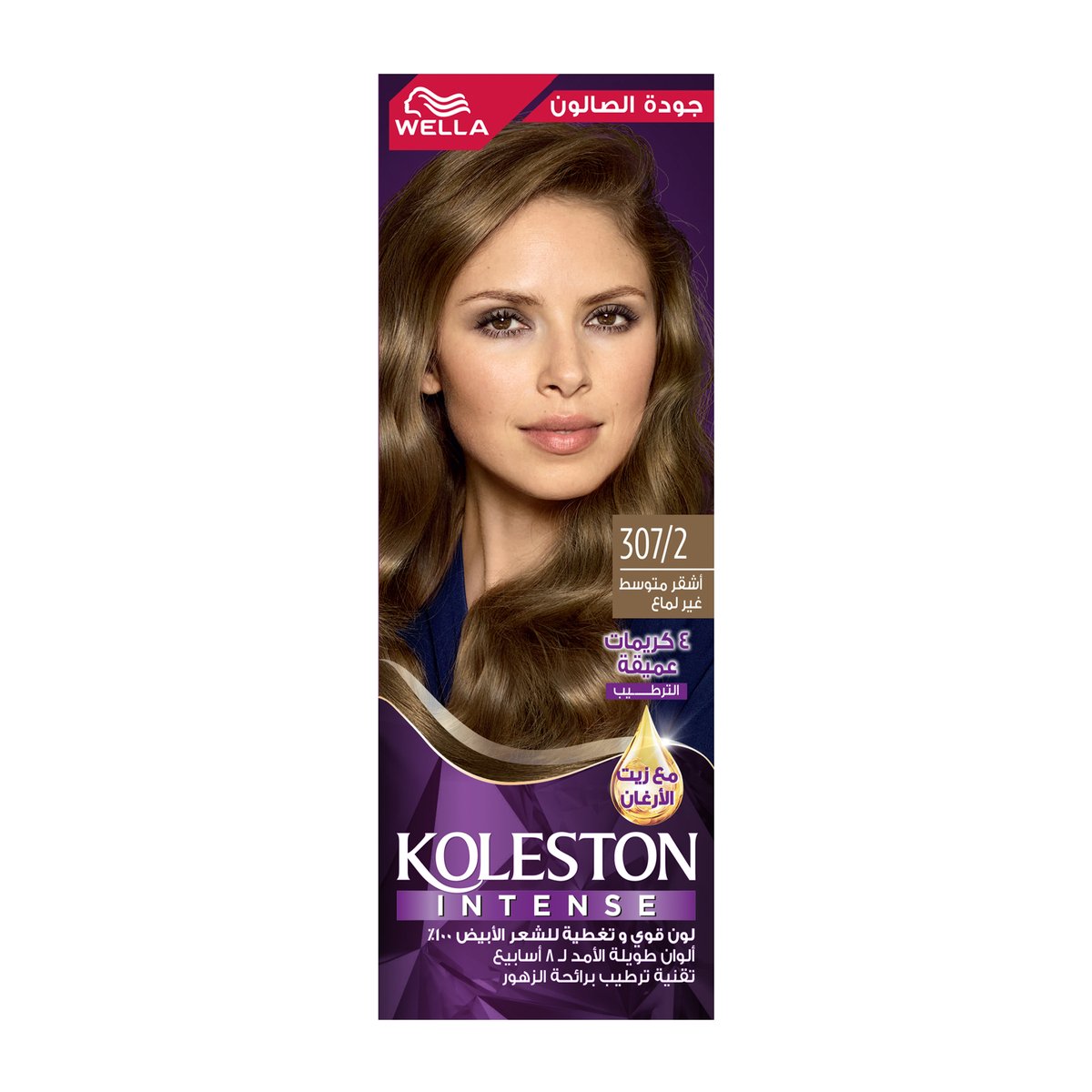 Koleston Intense 307/2 Matte Medium Blonde 1 pkt