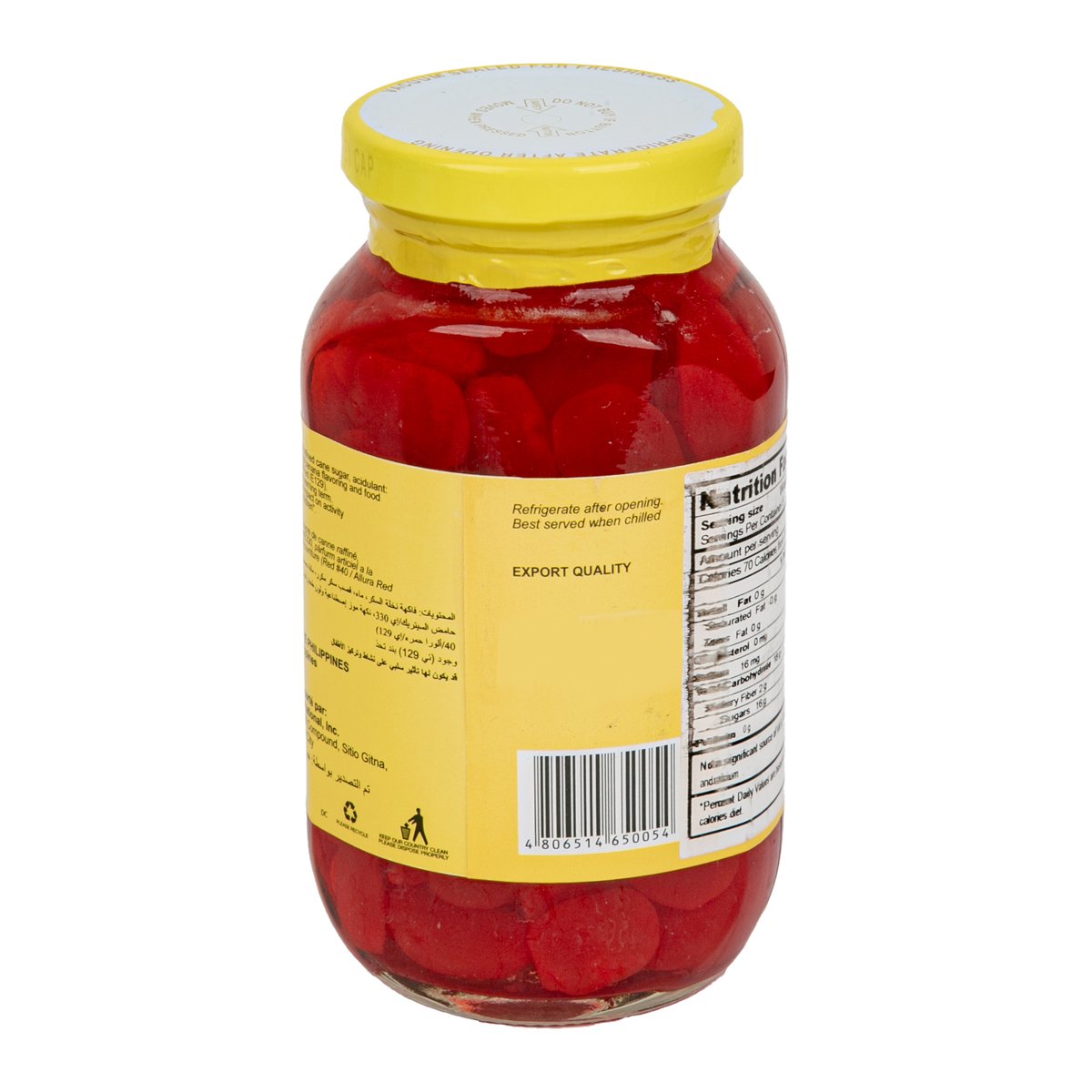 Buenas Sugar Palm Fruit Red (Kaong) 340 g