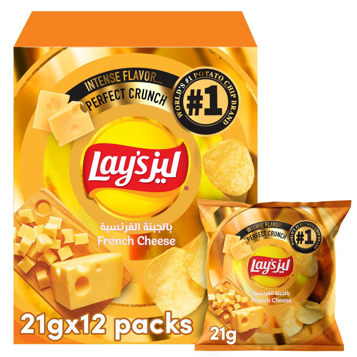 Lay's French Cheese Potato Chips 21 g