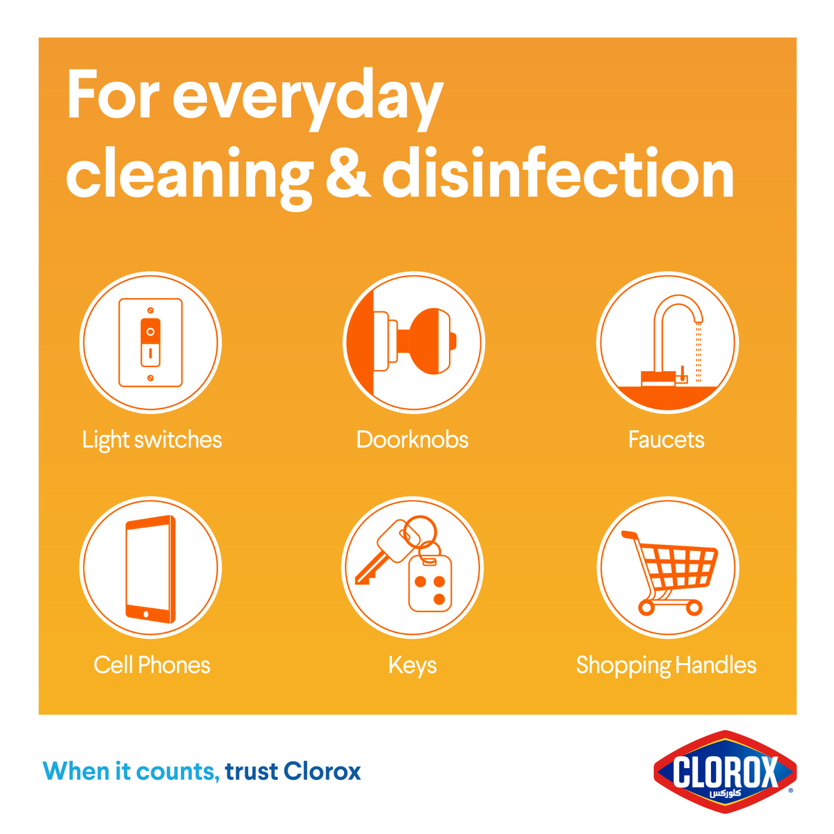 Clorox Disinfecting Wet Wipes Crisp Lemon 35 pcs