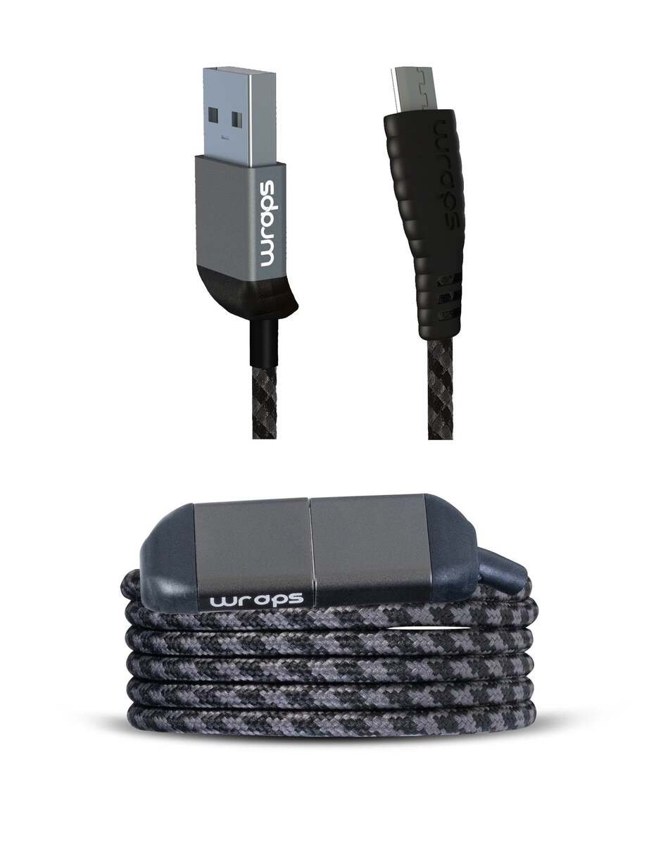 Wraps - Cables - Micro Usb, Black