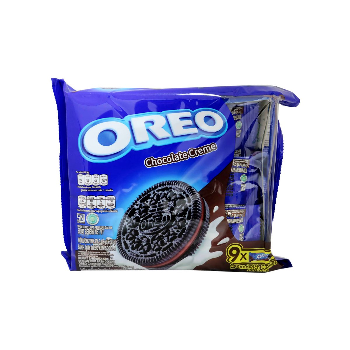 Oreo Chocolate Cream Biscuits 9 x 27.6g