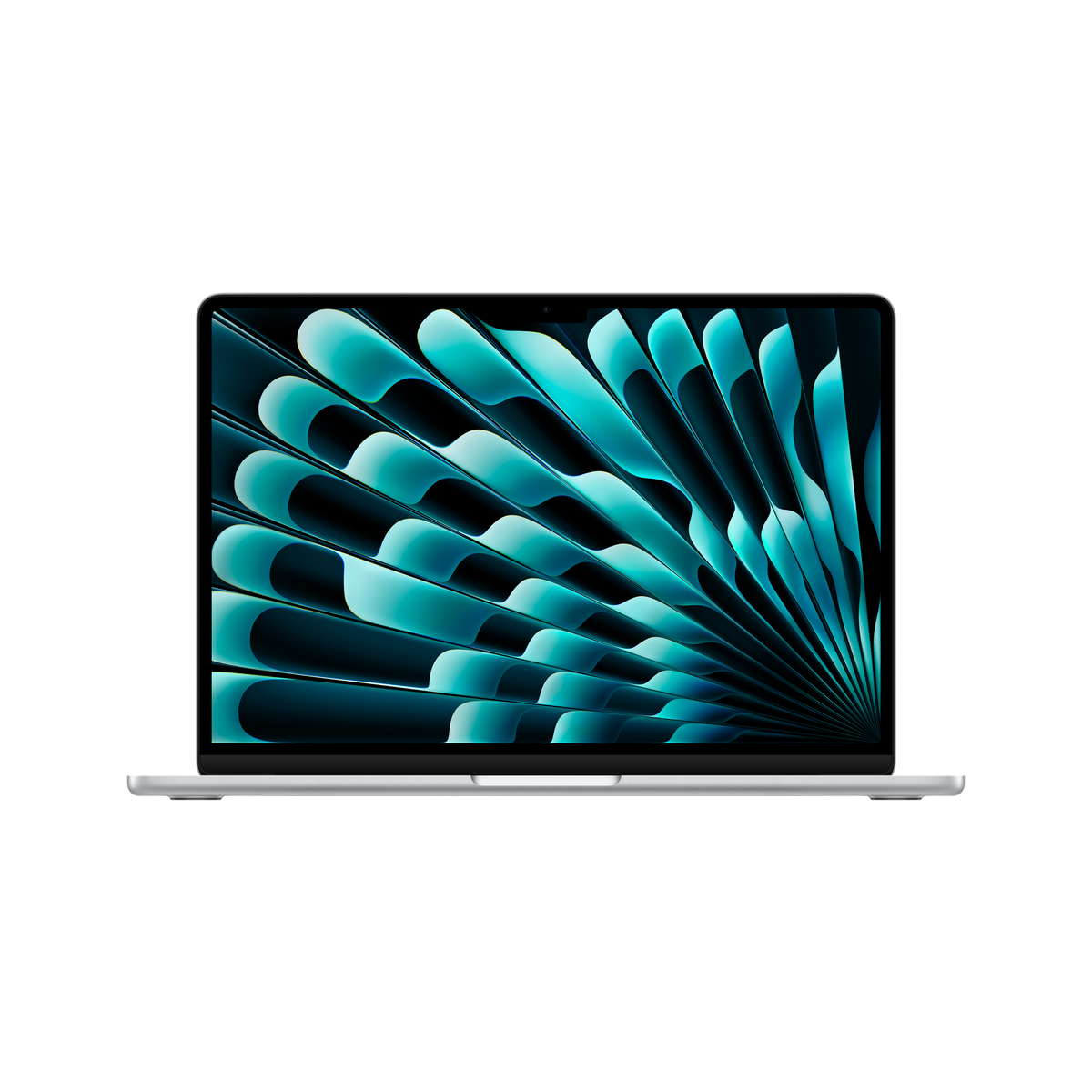 Apple 13 inches MacBook Air, M3 chip with 8-core CPU and 8-core GPU, 16 GB RAM, 256 GB SSD, macOS Sequoia, Silver