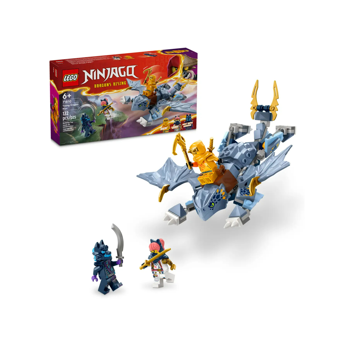 Lego Ninjago Young Dragon Riyu Set, 71810