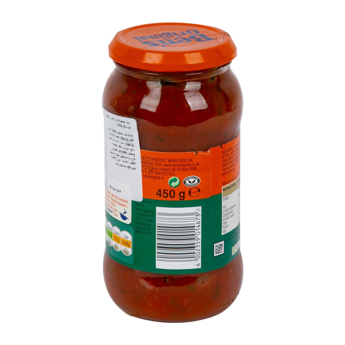 Ben's Original Sauce For Chilli Con Carne Medium 450 g