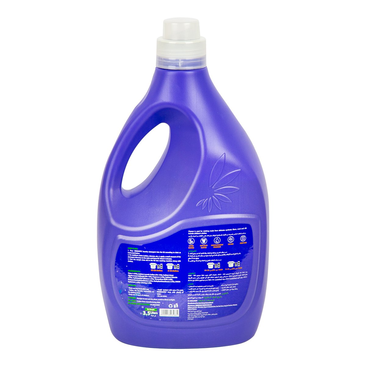 Home Mate Romantic Fragrance Liquid Detergent 3.5 Litres