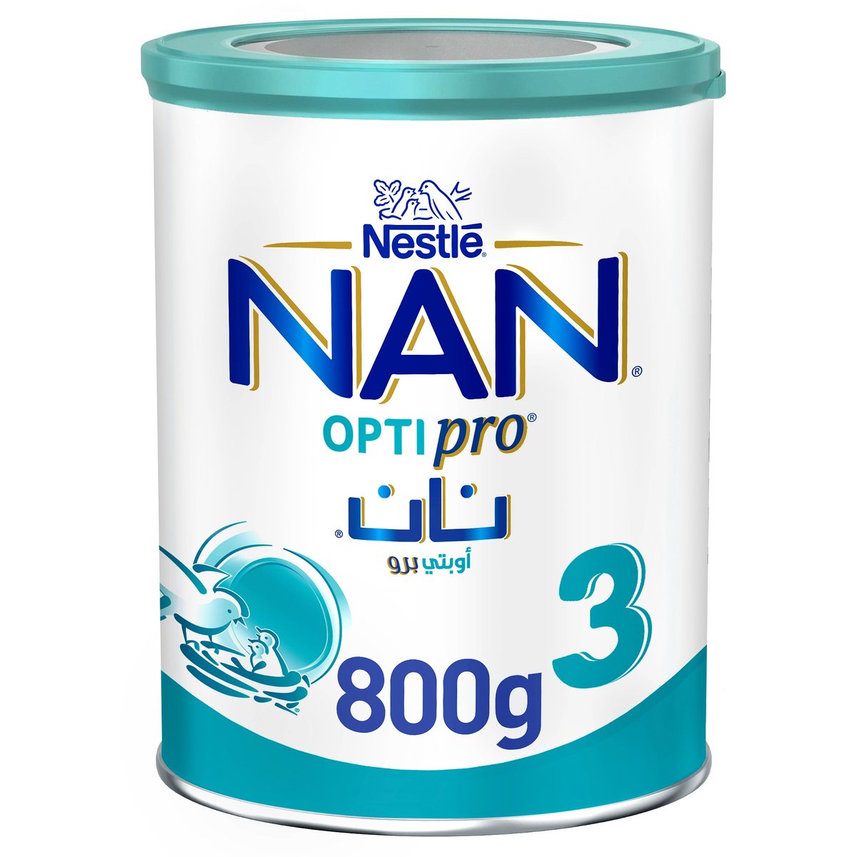 Nestle NAN Optipro Stage 3 Growing Up Formula From 1 to 3 Years 800 g