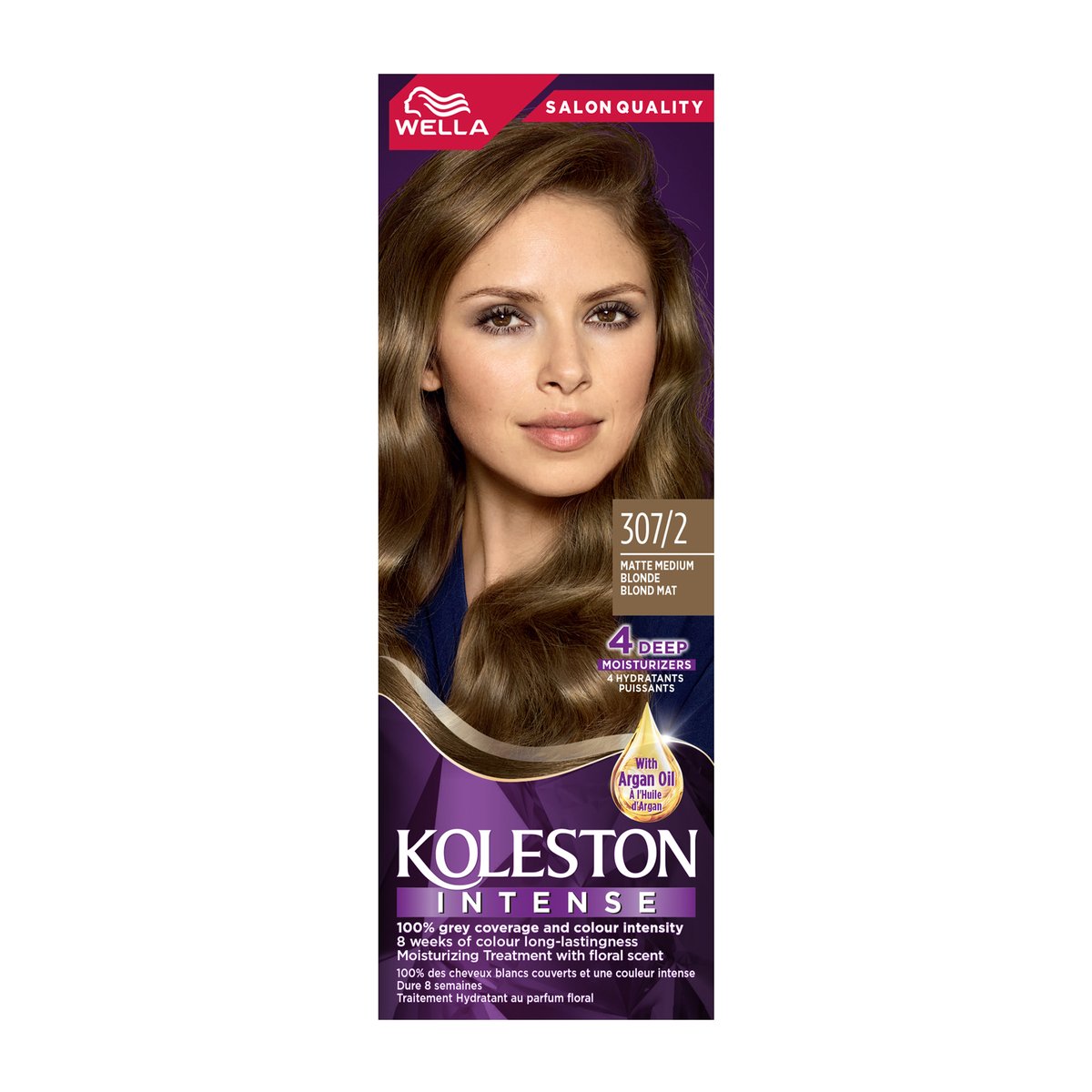 Koleston Intense 307/2 Matte Medium Blonde 1 pkt