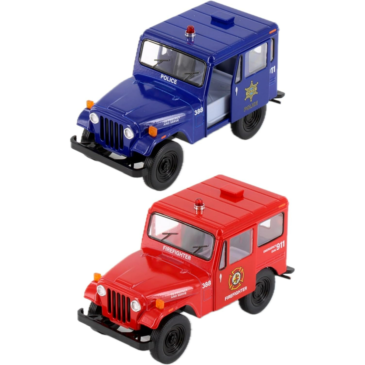 Kinsmart 1971 Jeep DJ-5B Die-Cast Metal Car, 1:26 Scale, 1 pc, Assorted, KT5433DPR