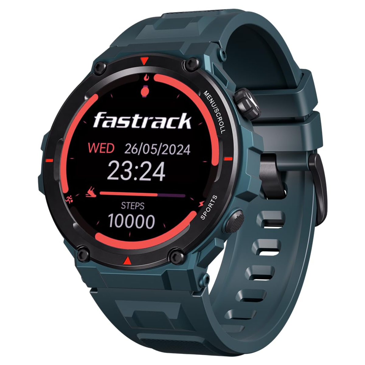 Fastrack Xtreme Pro Smart Watch Blue-Blue