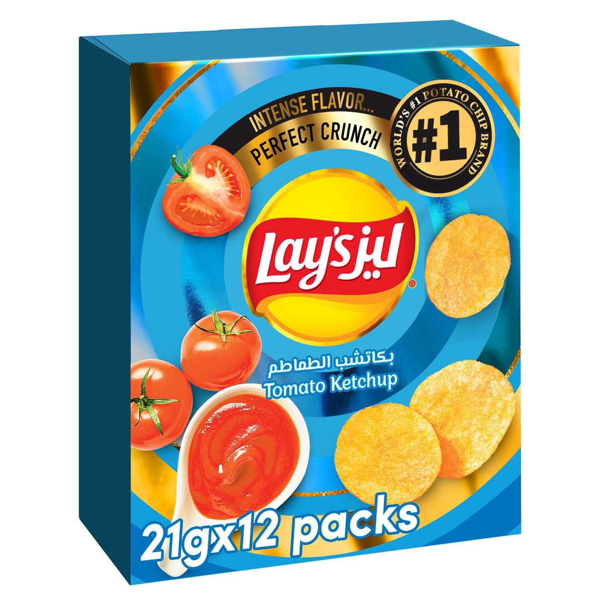 Lay's Tomato Ketchup Potato Chips 21 g