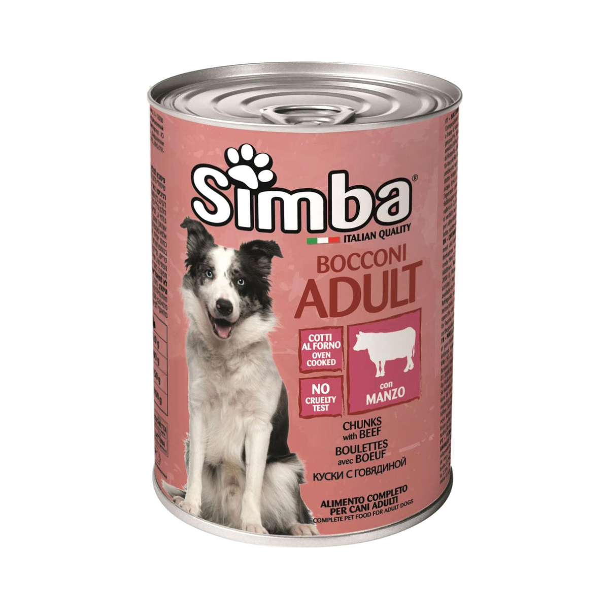 Simba Adult Dog Food Chunks With Beef 400 g