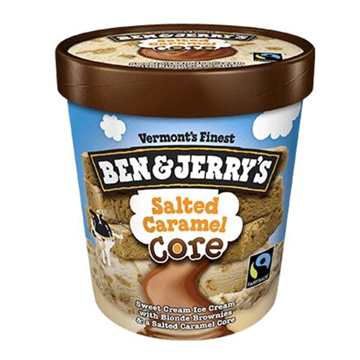 Ben & Jerry's Salted Caramel Core Ice Cream 473 ml