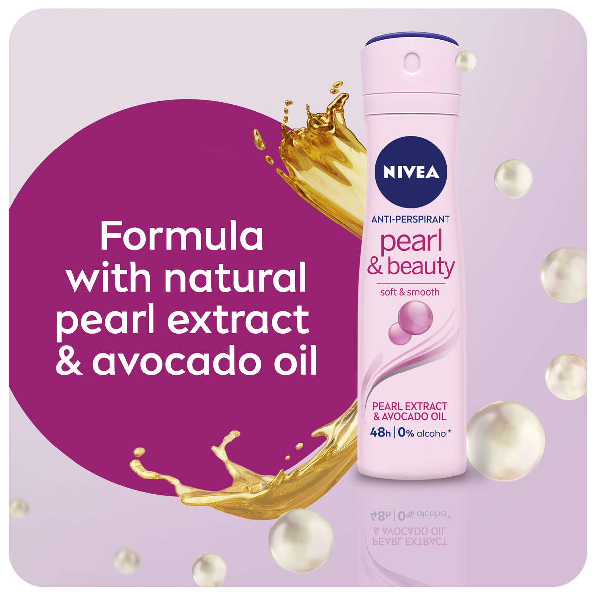 Nivea Antiperspirant Spray for Women Pearl & Beauty 150 ml