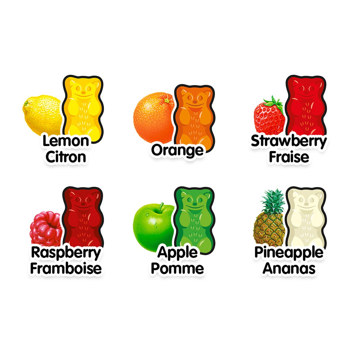 Haribo Goldbears Fruit Flavour Jelly Candy 200 g