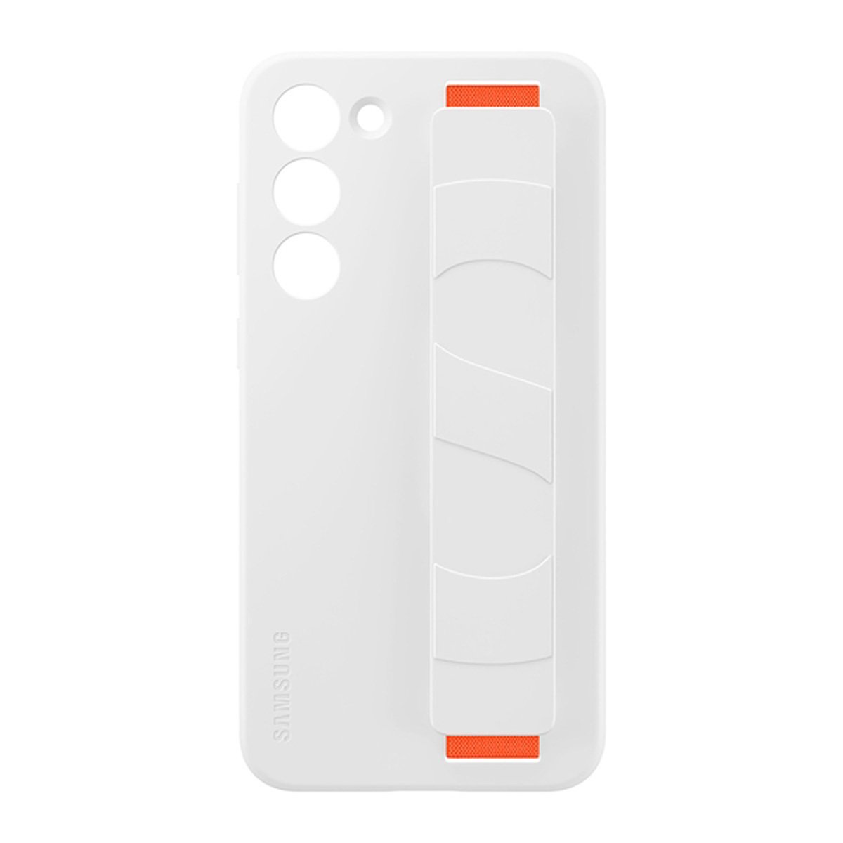 Samsung Galaxy Silicone Grip Case for S23+, White, GS916T