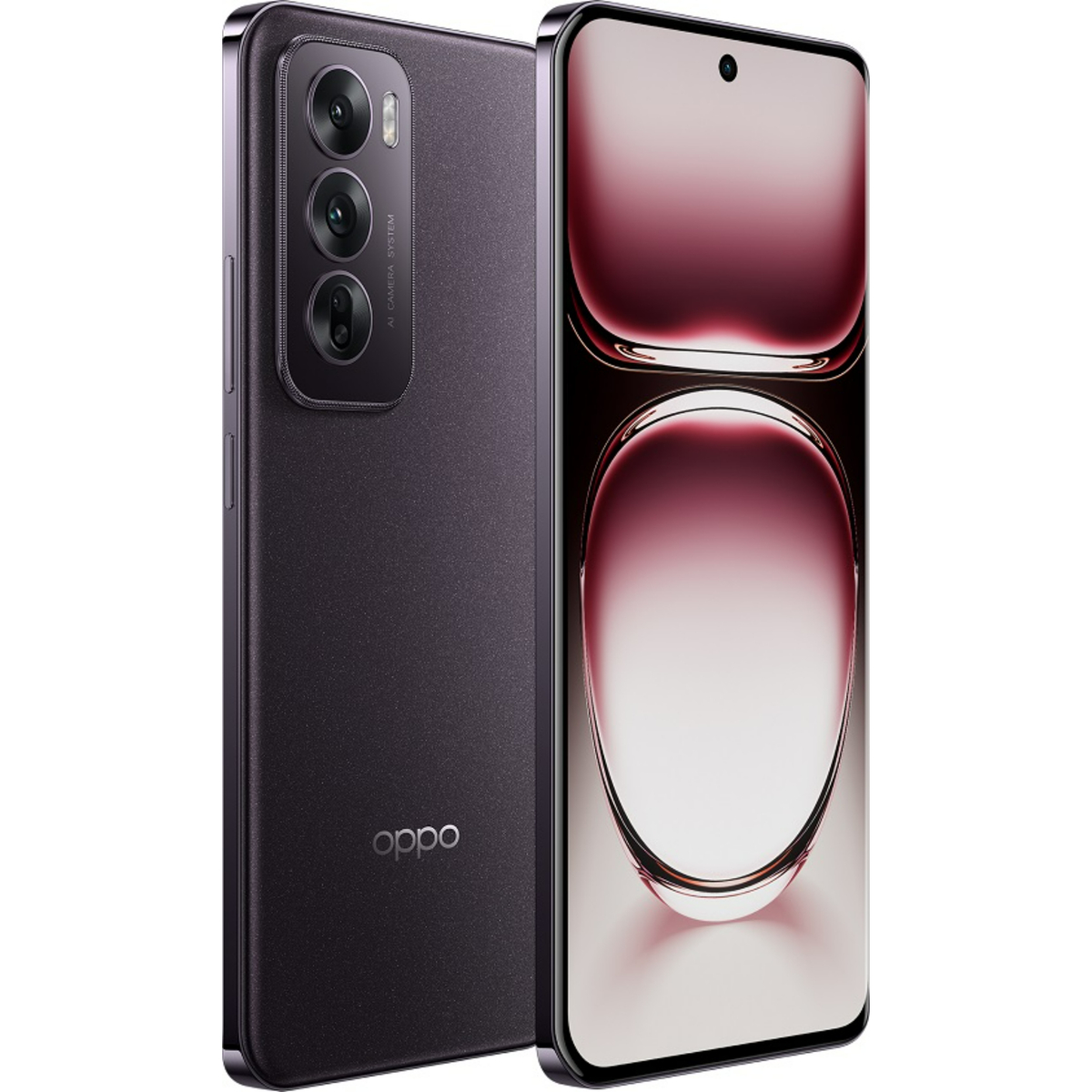 Oppo Reno 12 5G Smartphone, 12 GB RAM, 512 GB Storage, Matte Brown