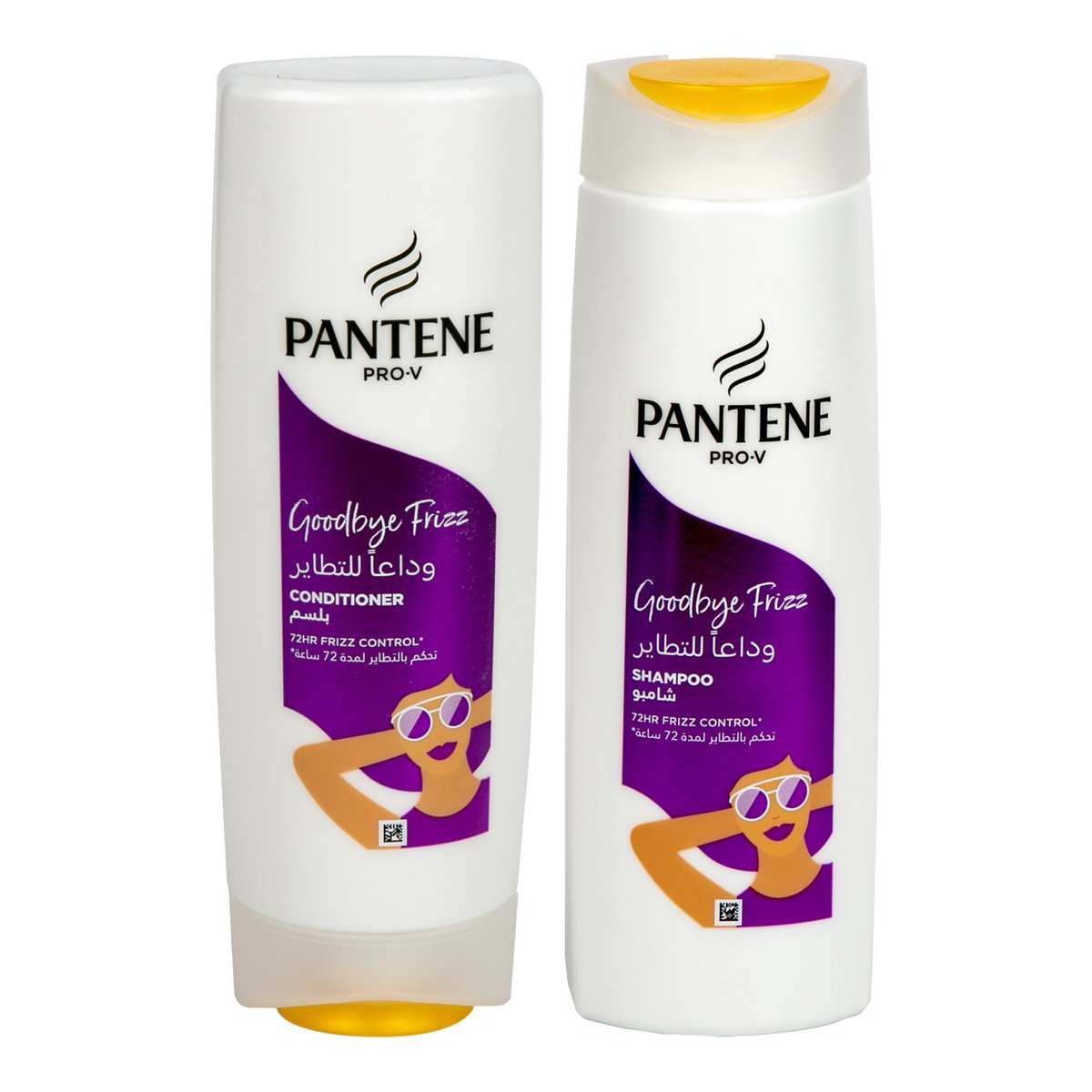 Pantene Pro-V Goodbye Frizz Shampoo 400 ml + Conditioner 360 ml