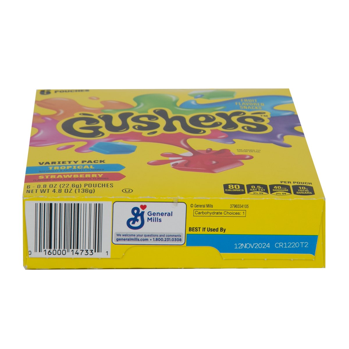 Betty Crocker Fruit Gusher Tropical 136 g