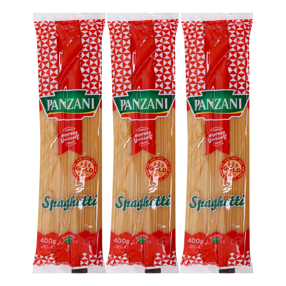 Panzani Spaghetti 3 x 400 g