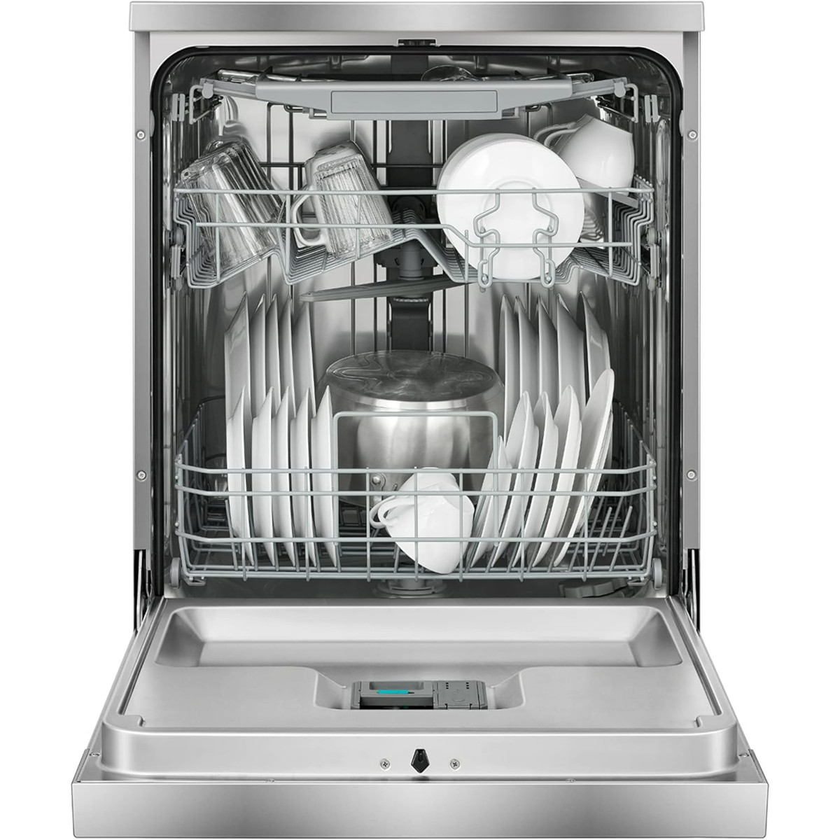 Hisense Freestanding Dishwasher, 60 cm, Grey, HS622E90X