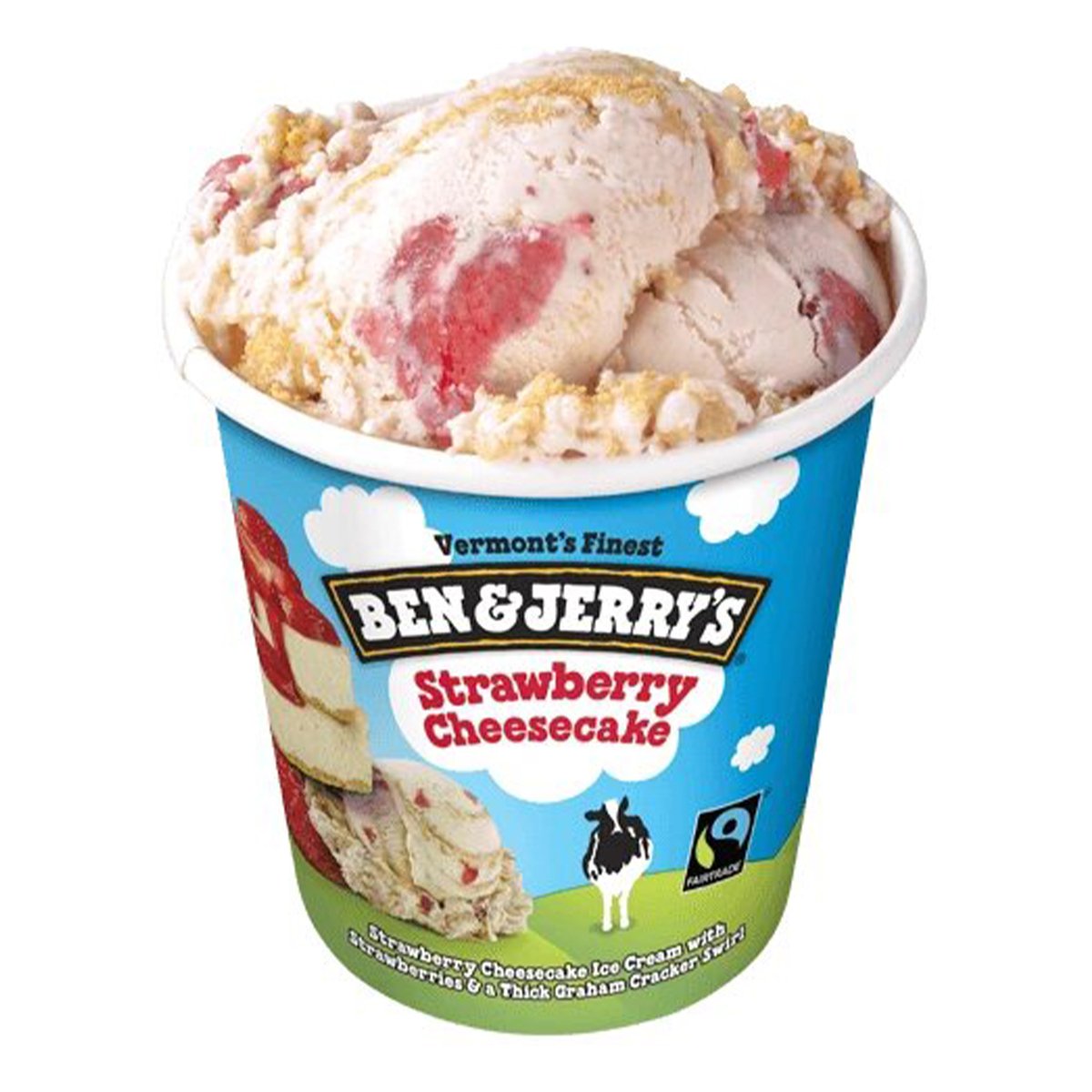 Ben & Jerry's Strawberry Cheesecake Ice Cream 473 ml