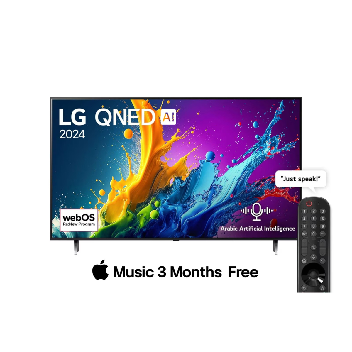 LG QNED TV 75 Inch QNED99 Series, Cinema Screen Design 8K Cinema HDR With ThinQ AI and Mini LEDs