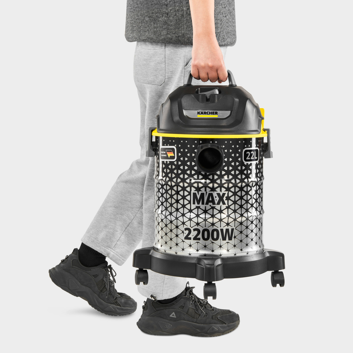 Karcher Dry Vacuum Cleaner, 2200W, 22L Capacity, DVAC 2200