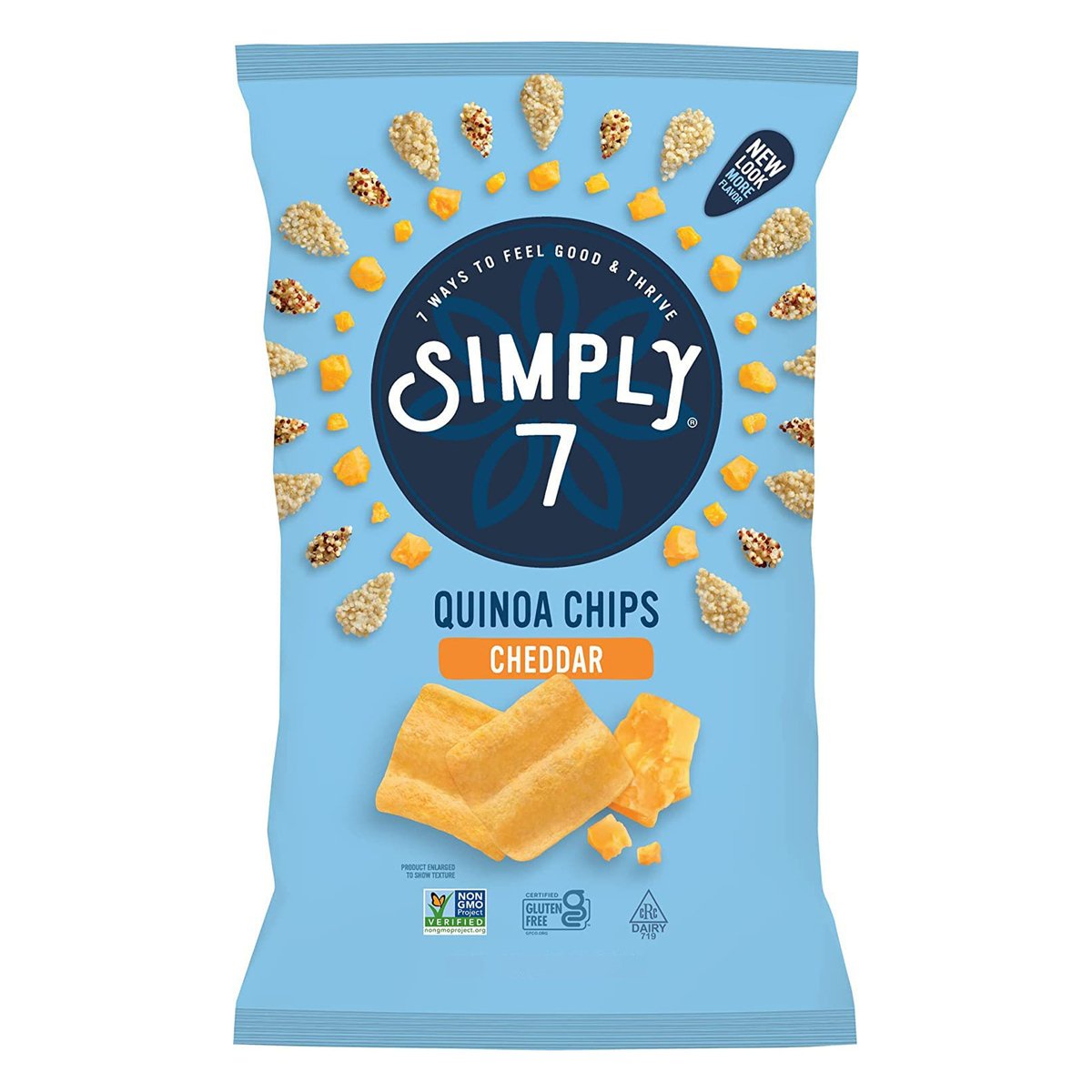 Simply 7 Cheddar Quinoa Chips 79 g